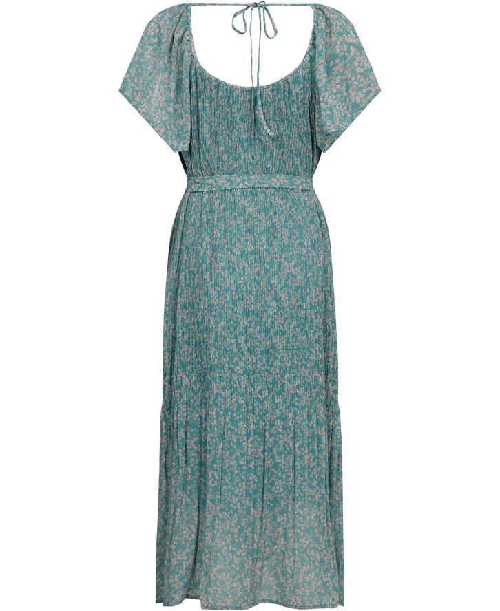 ICHI IHNALLY DR11 Nile blue flower aop