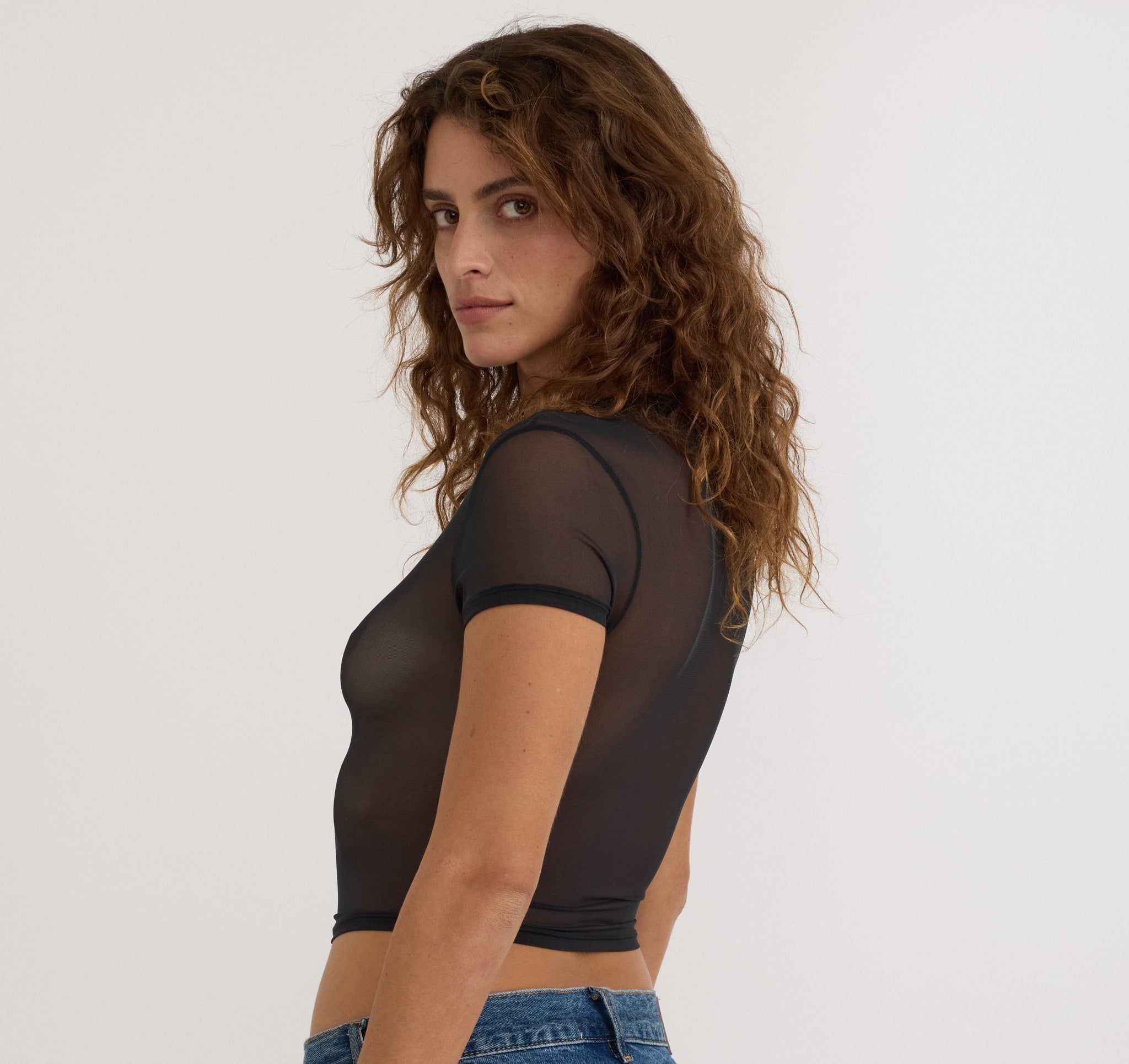 RECYCLED NYLON<br>Mesh Tee