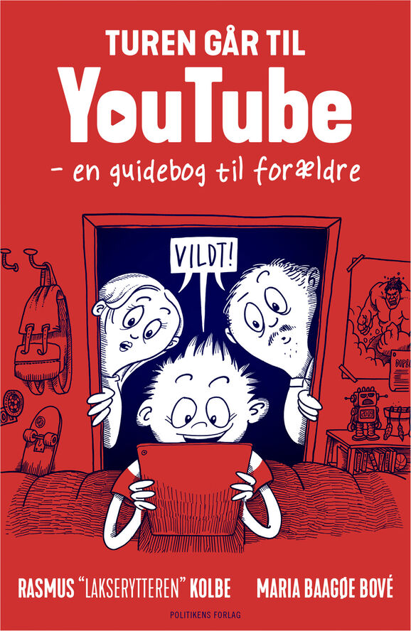 Bøger Turen går til YouTube Rød & blå
