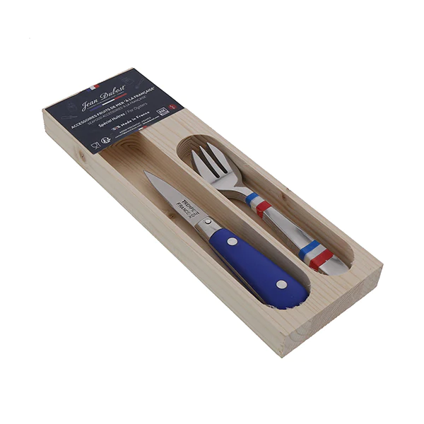 Set lancette et 6 fourchette à huîtres Jean Dubost