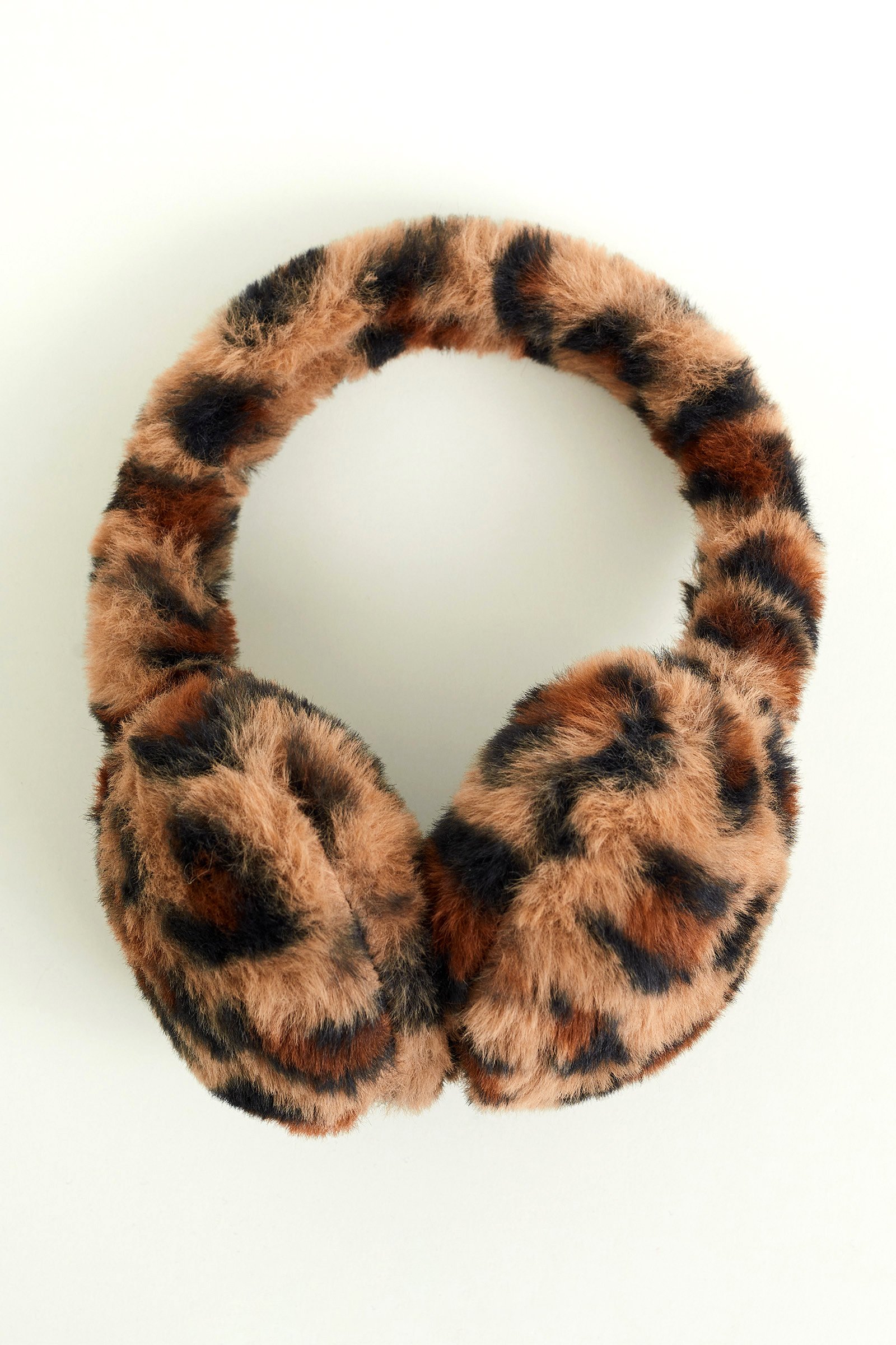 Meisjes oorwarmers WE Fashion Bruin