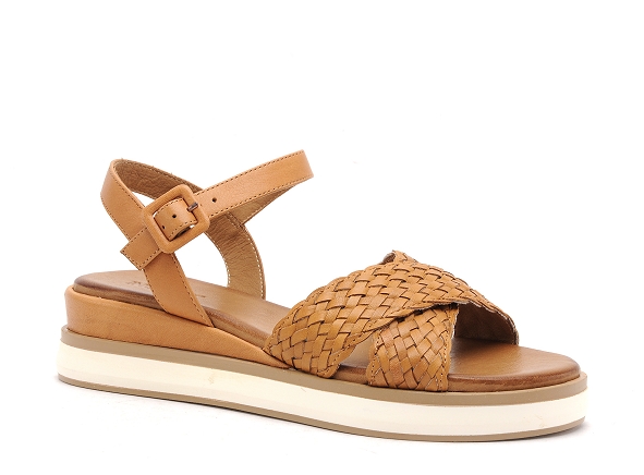Inuovo nu pieds plats femme 113065 marron