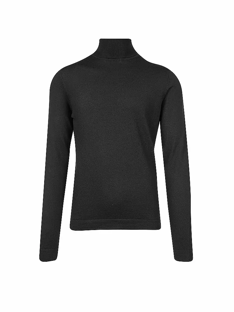 DRYKORN Rollkragenpullover JOEY schwarz