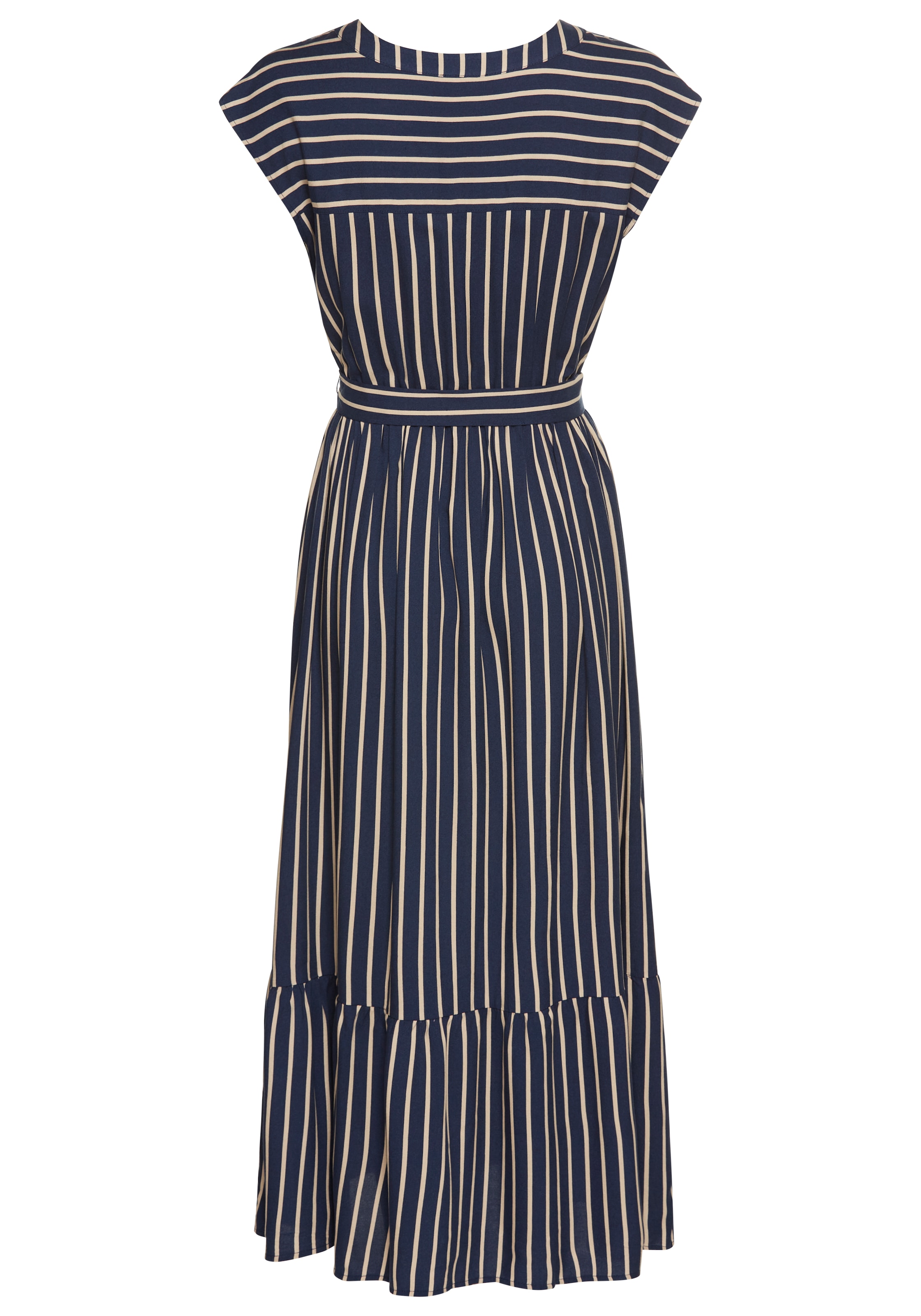 HECHTER PARIS Midikleid mit Bindeband