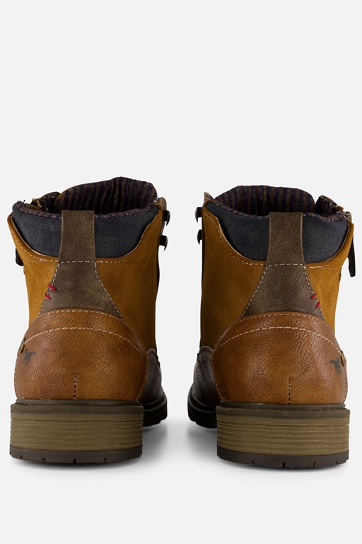 Mustang Veterboots cognac Synthetisch