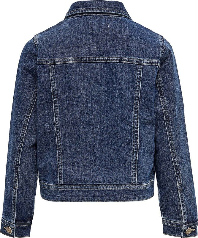 ONLY GIRLS - Denim Jas - Blauw - Katoen
