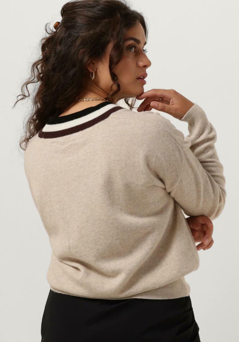 VANILIA beige vanilia trui magnolia sweater v