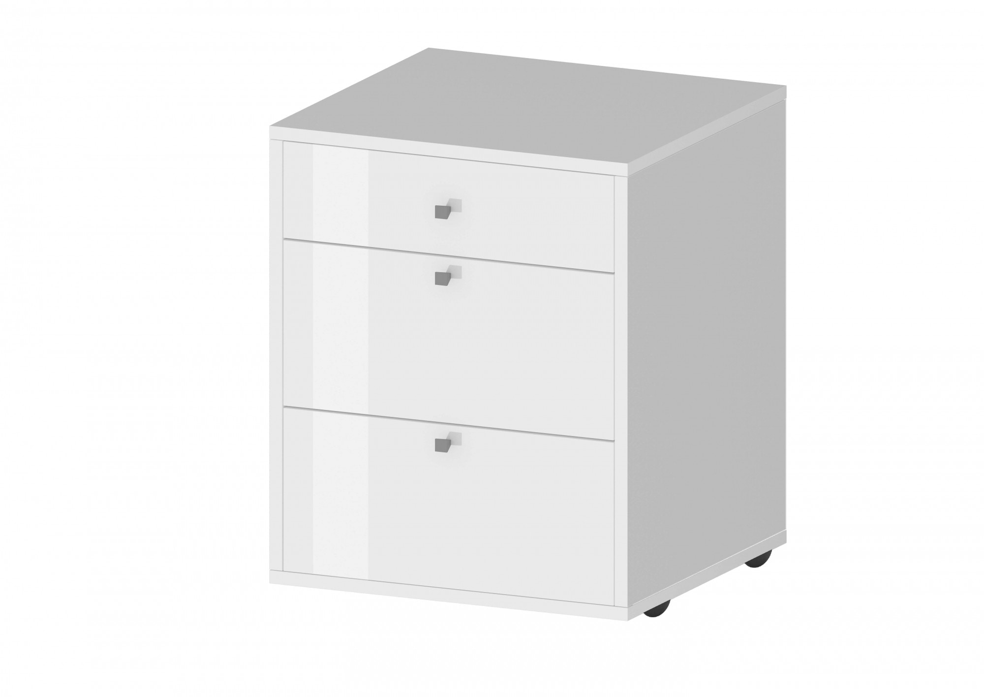 INOSIGN Rollcontainer »ESSE« 1 Stk. tlg. mit 3 Schubladen, Schreibtischcontainer, Höhe 61 cm