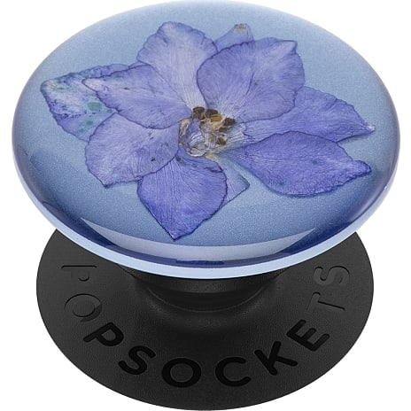 Smartphone PopSockets med standerfunktion - pres flower larkspur