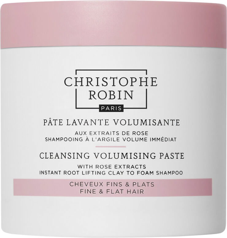 CHRISTOPHE ROBIN Cleansing Volumizing Paste - Rassoul Clay and Rose Extracts