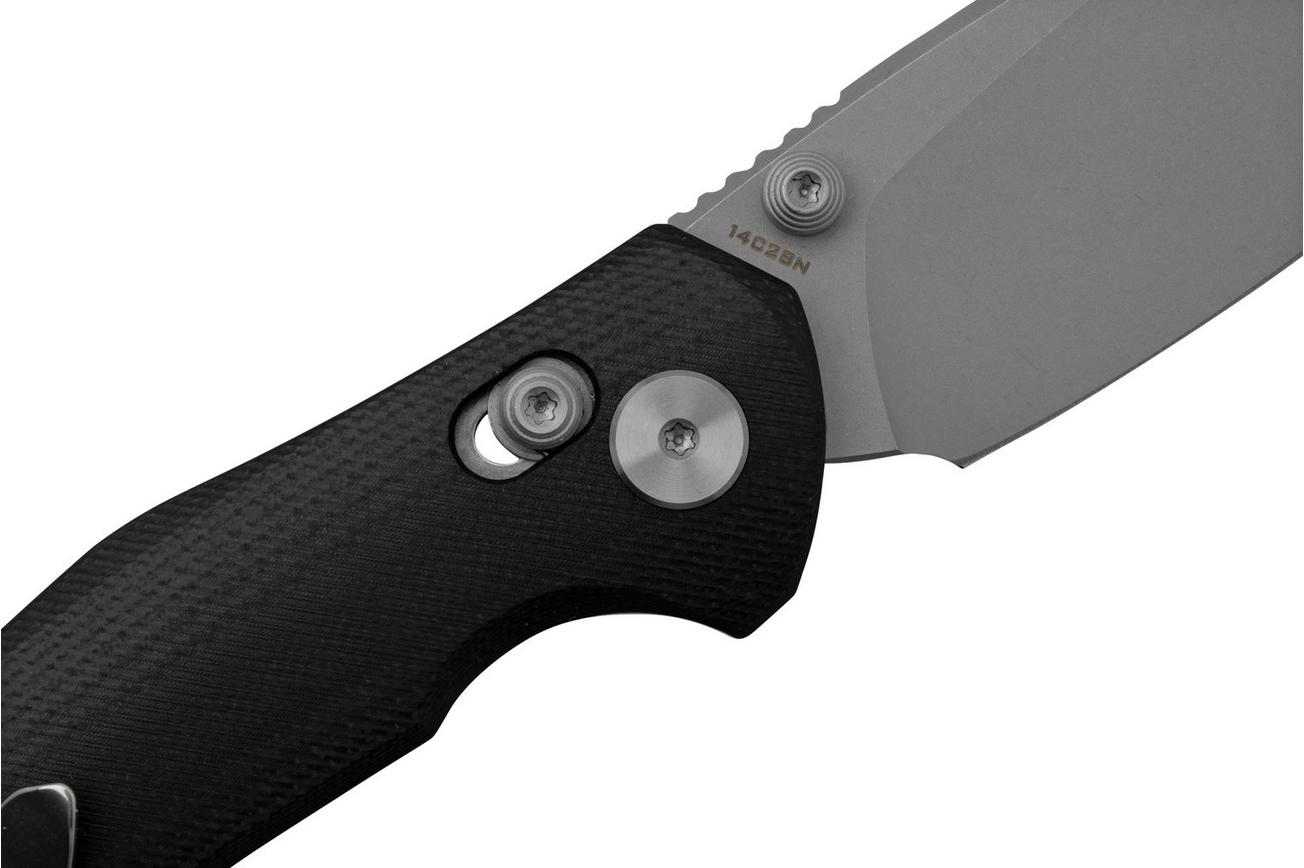 Bestechman Ronan BMK02D Black G10, Stonewashed, zakmes