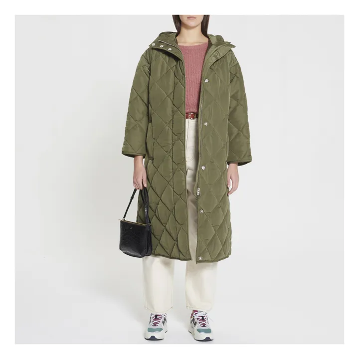 Stand Studio Manteau Sue | Vert kaki