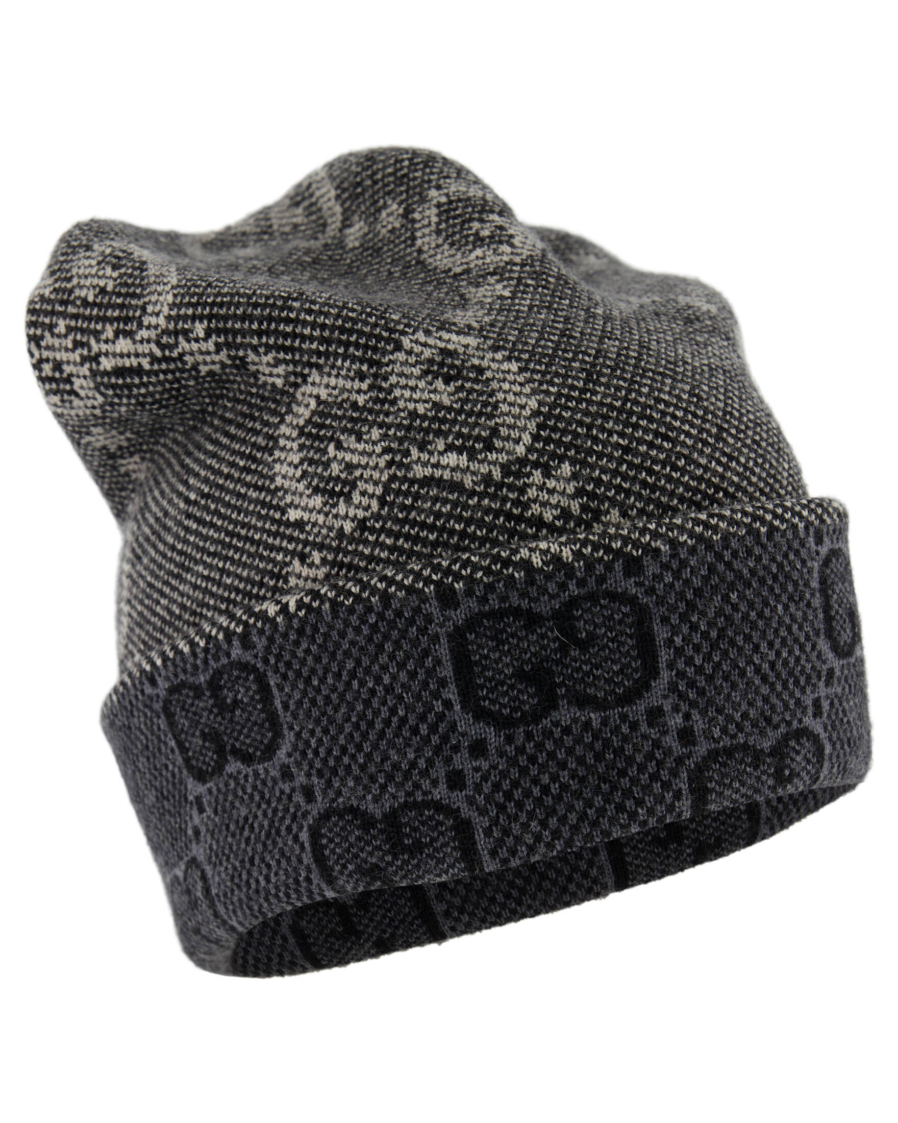 Gucci| Herren Strickmütze DOUBLY G BEANIE aus Wolle