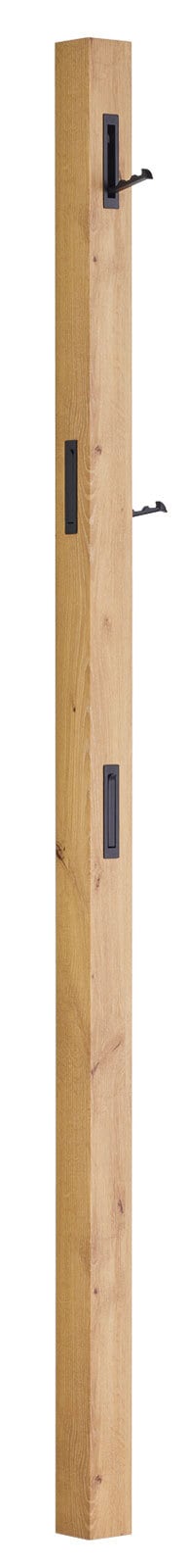 Garderobenpaneel Johanna 7x185x7 cm Rostfarbig antik