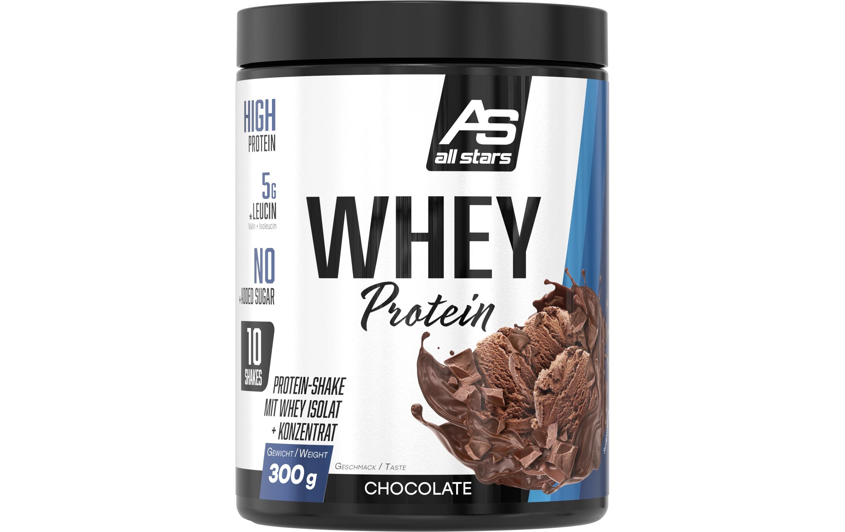 Pulver Whey Protein 100% Schokolade 300 gProtein-Pulver