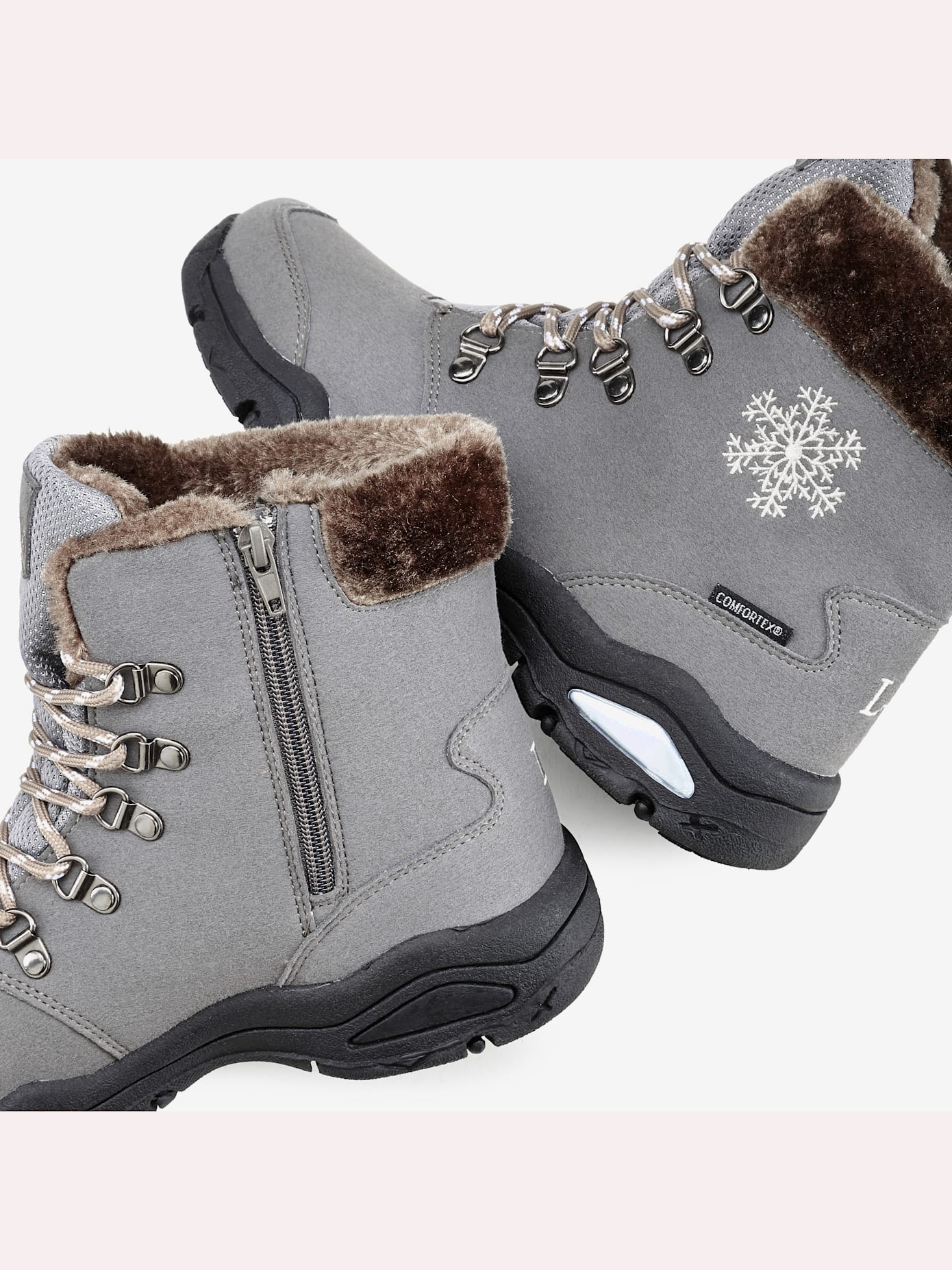 Bottines d'hiver bottes thermiques : très chaudes et souples
