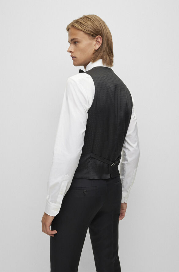 BOSS BOSS Men Business Clothing Jackets Sort