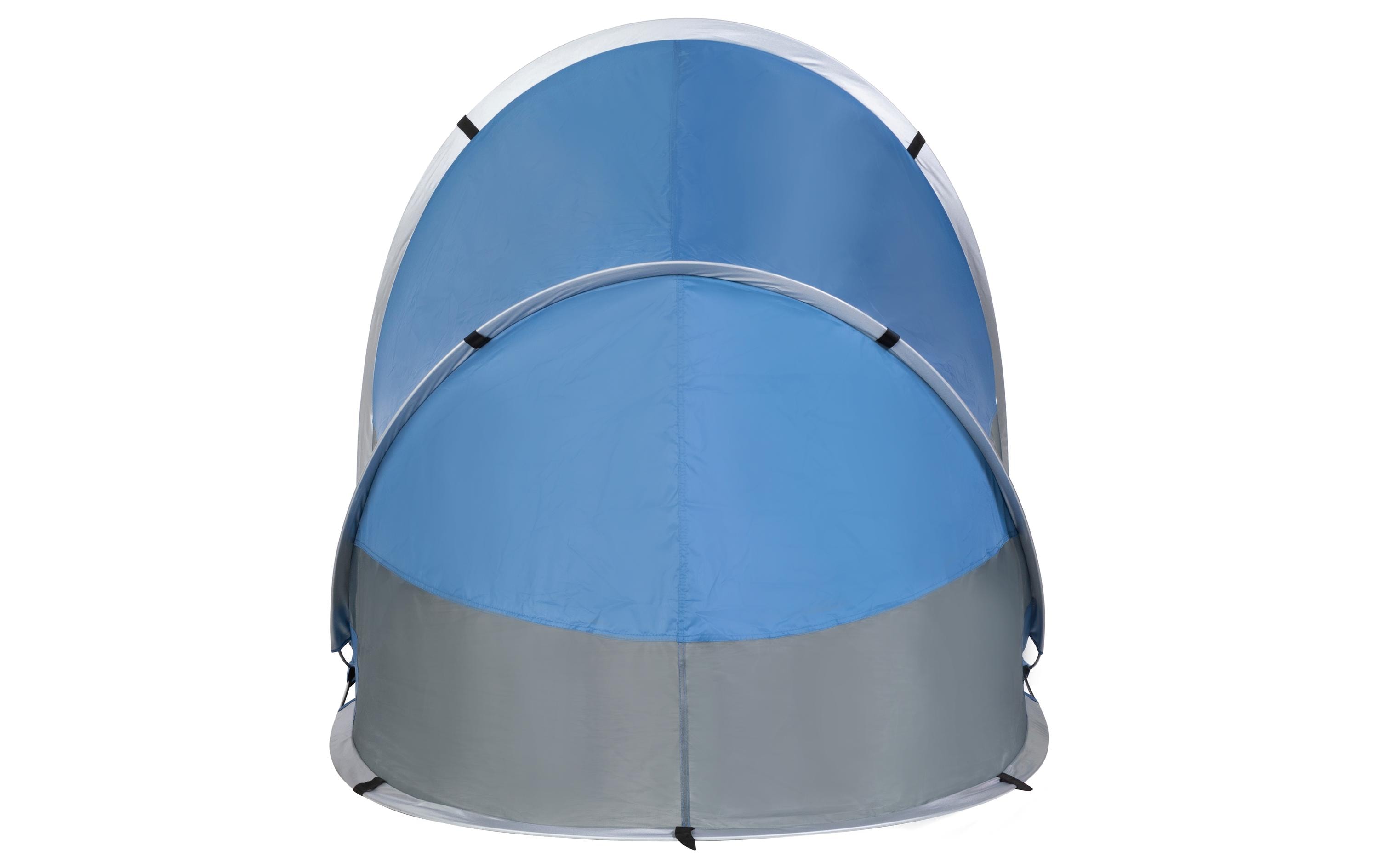 Strandzelt Pop-Up M, BlauStrandmuschel schützt vor Sonne, Wind und leichtem Regen