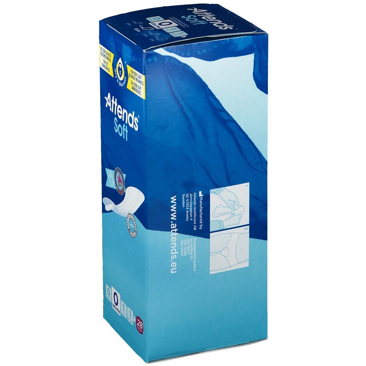 Attends® Soft 0 Ultra Mini Einlagen