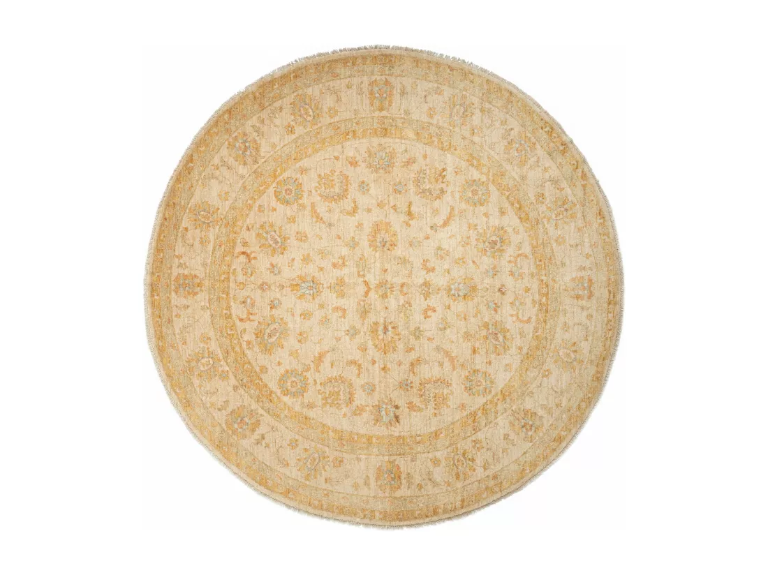 Tapis de laine 254x253 beige Kaizar