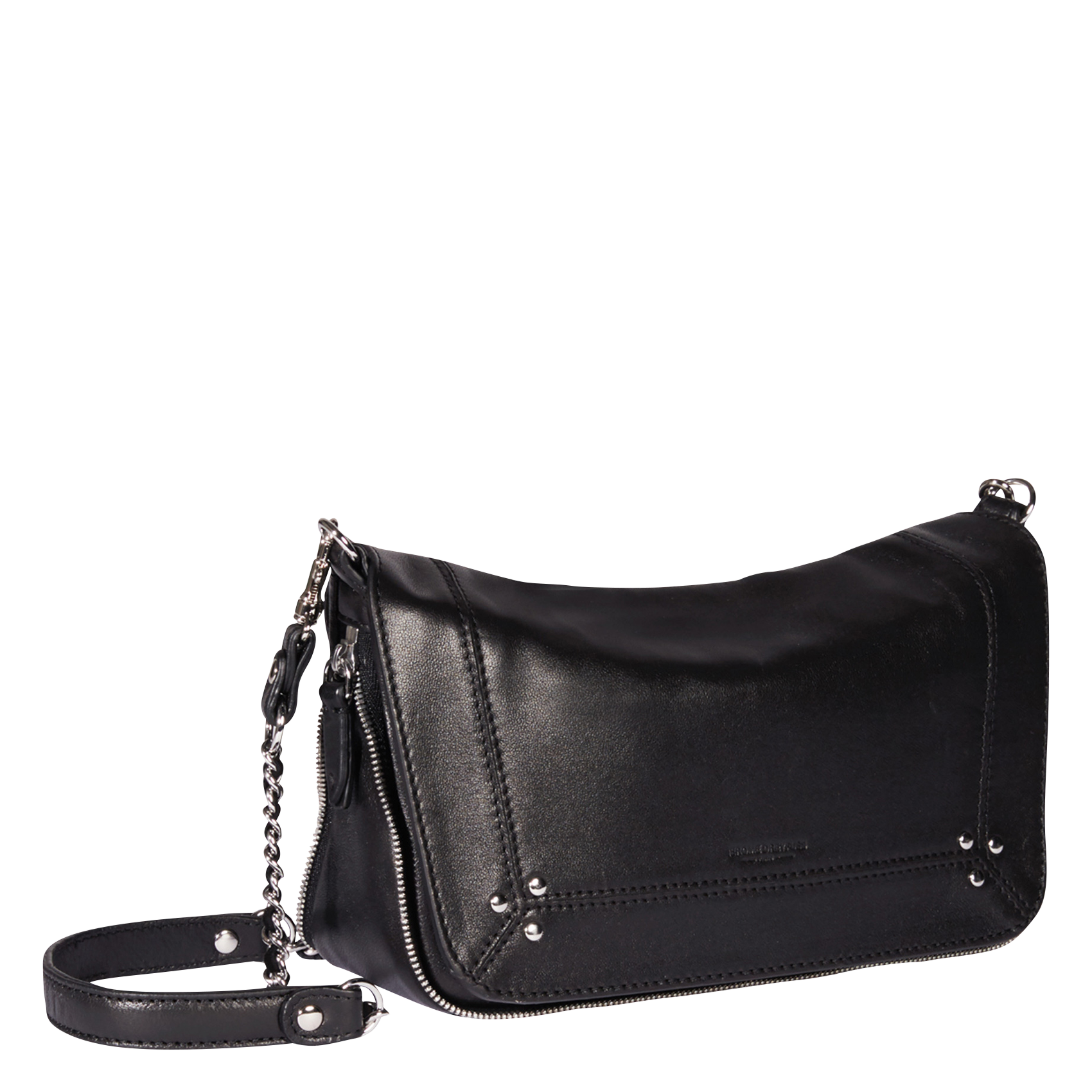 BOBI S - Sac bandoulière en cuir | Noir
