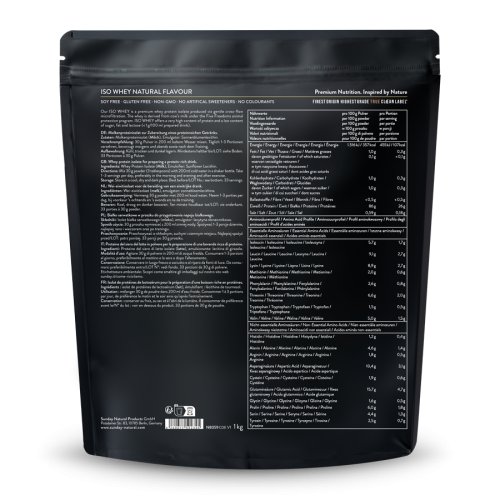 Sunday Natural Products  Iso WheyNatural Flavour