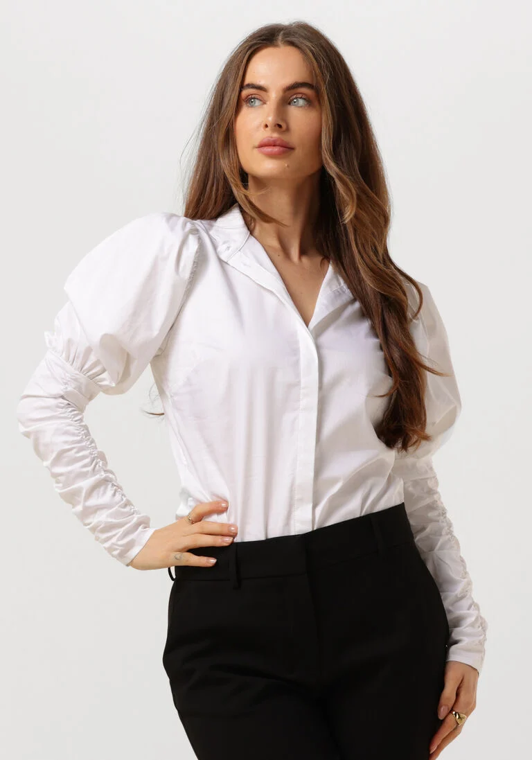 NOTES DU NORD witte notes du nord blouse nila shirt