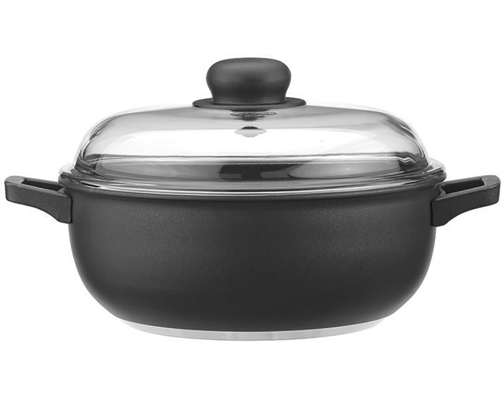 CAÇAROLA COM ASAS ANTIADERENTE CELAR NATURA COOK 24CM