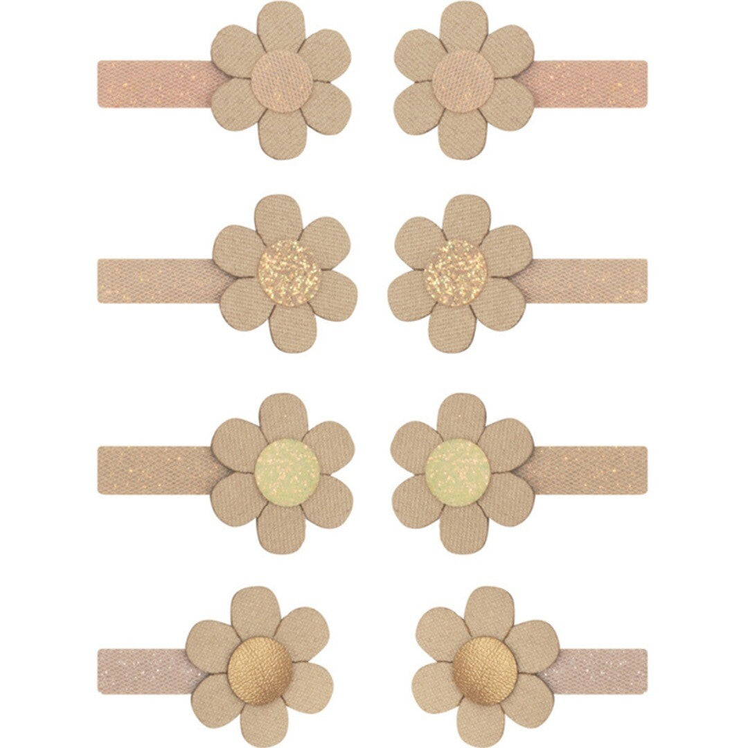 Mimi & lula haarclipjes mini daisy - 8st