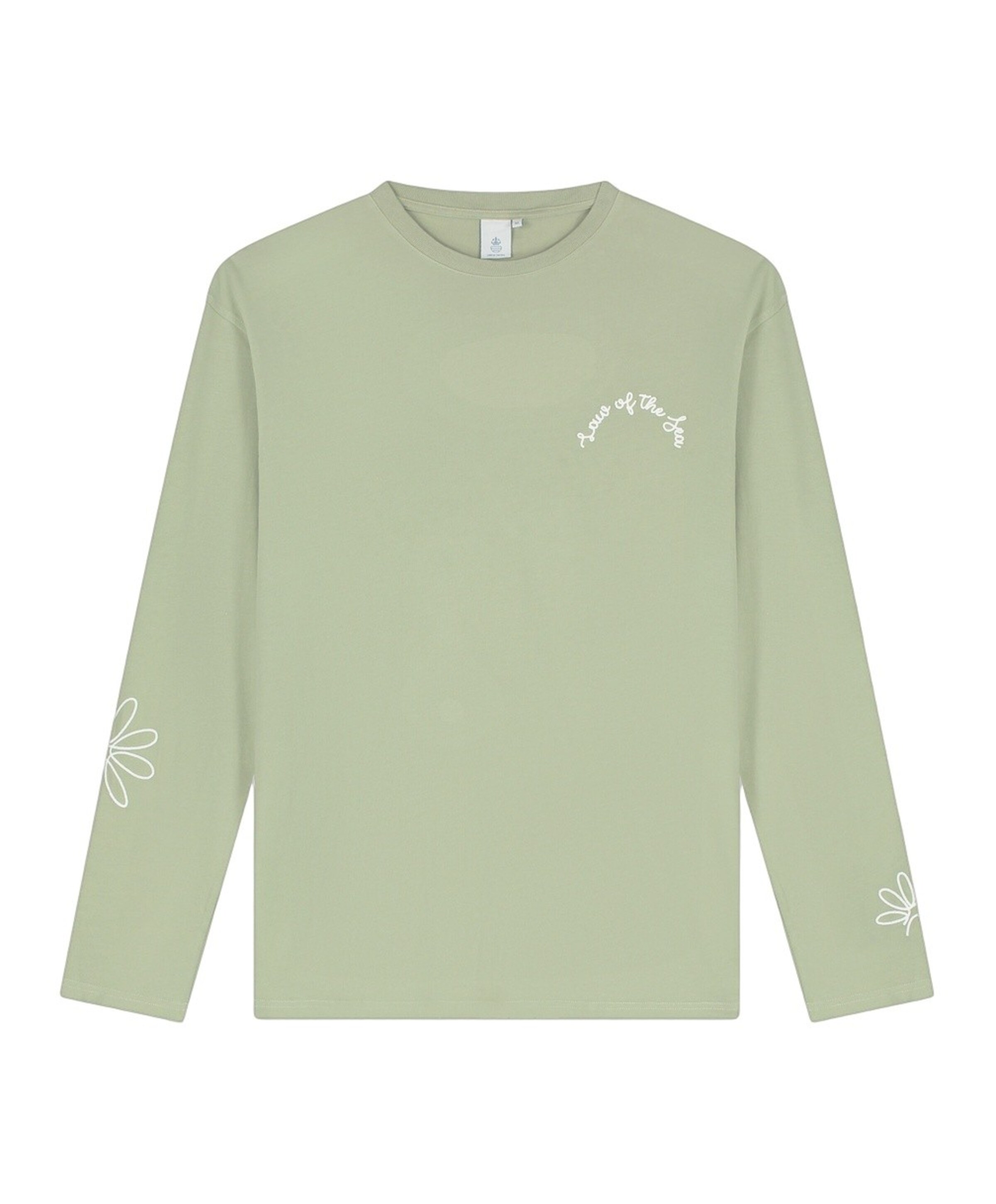 Law of the Sea Heren longsleeve groen