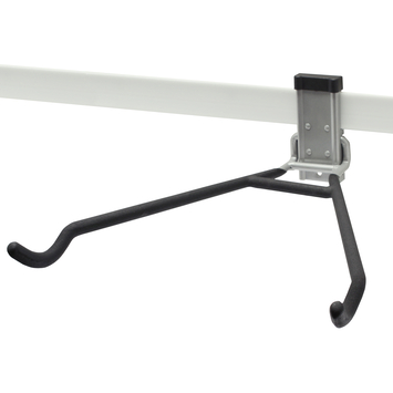 Duraline track haak fiets mat zilver