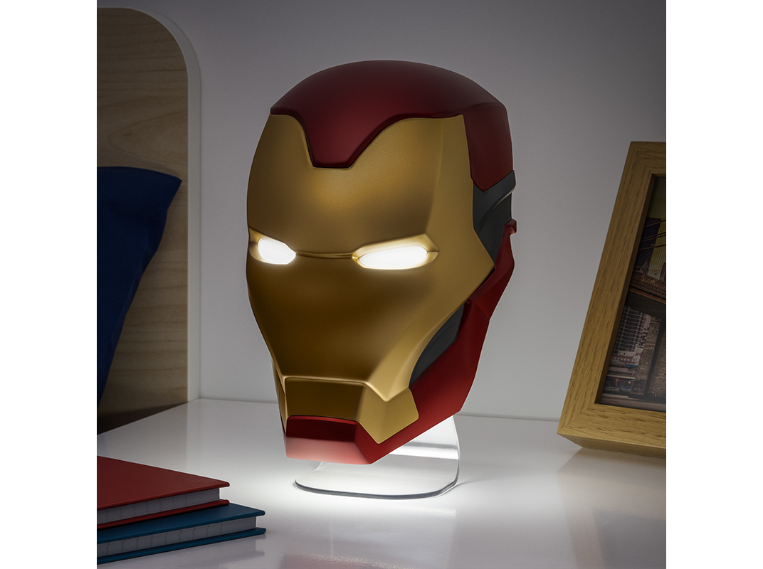 CANDEEIRO MÁSCARA IRON MAN