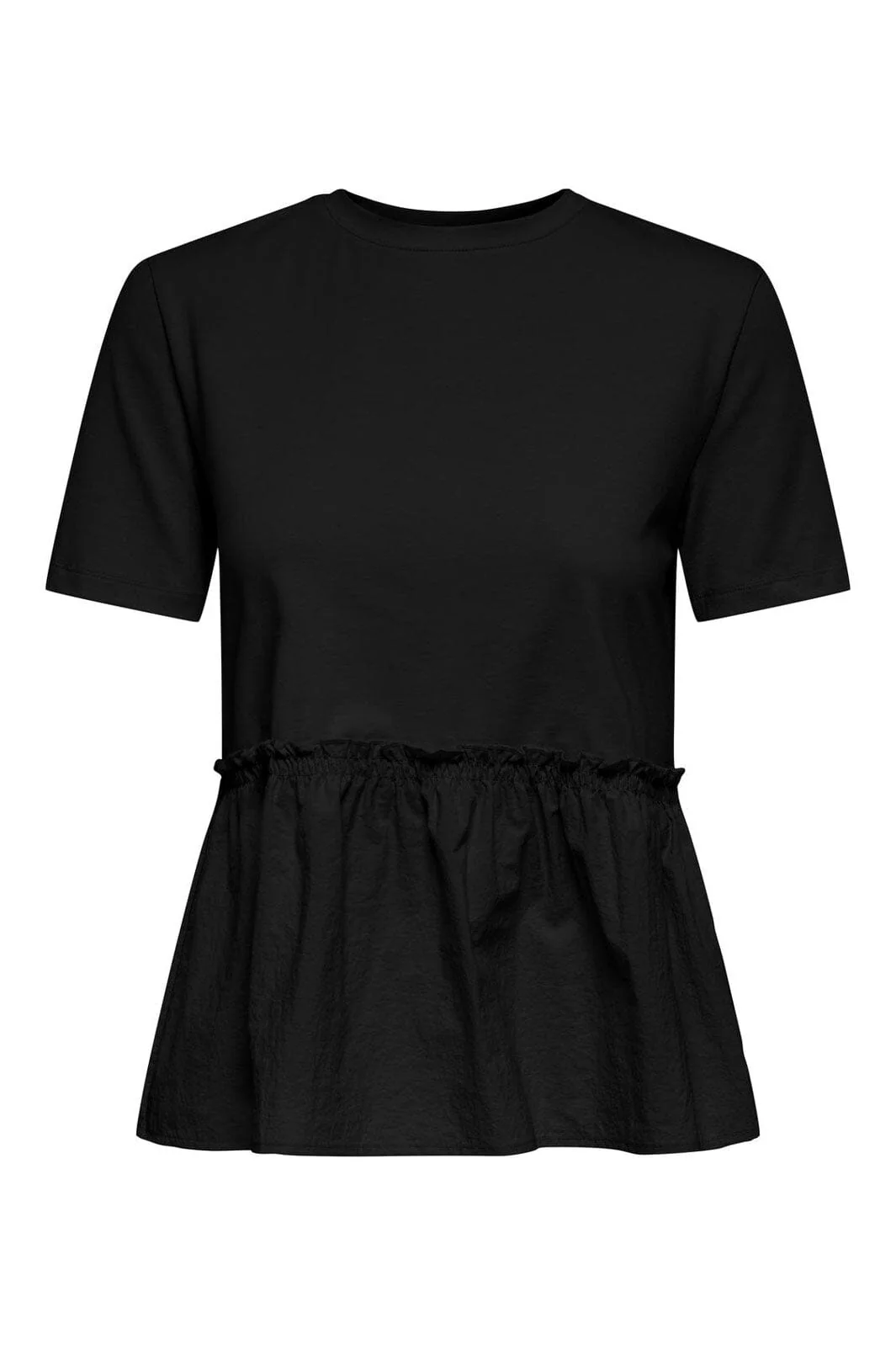 Only Onllia S/S O-Neck Mix Top Box