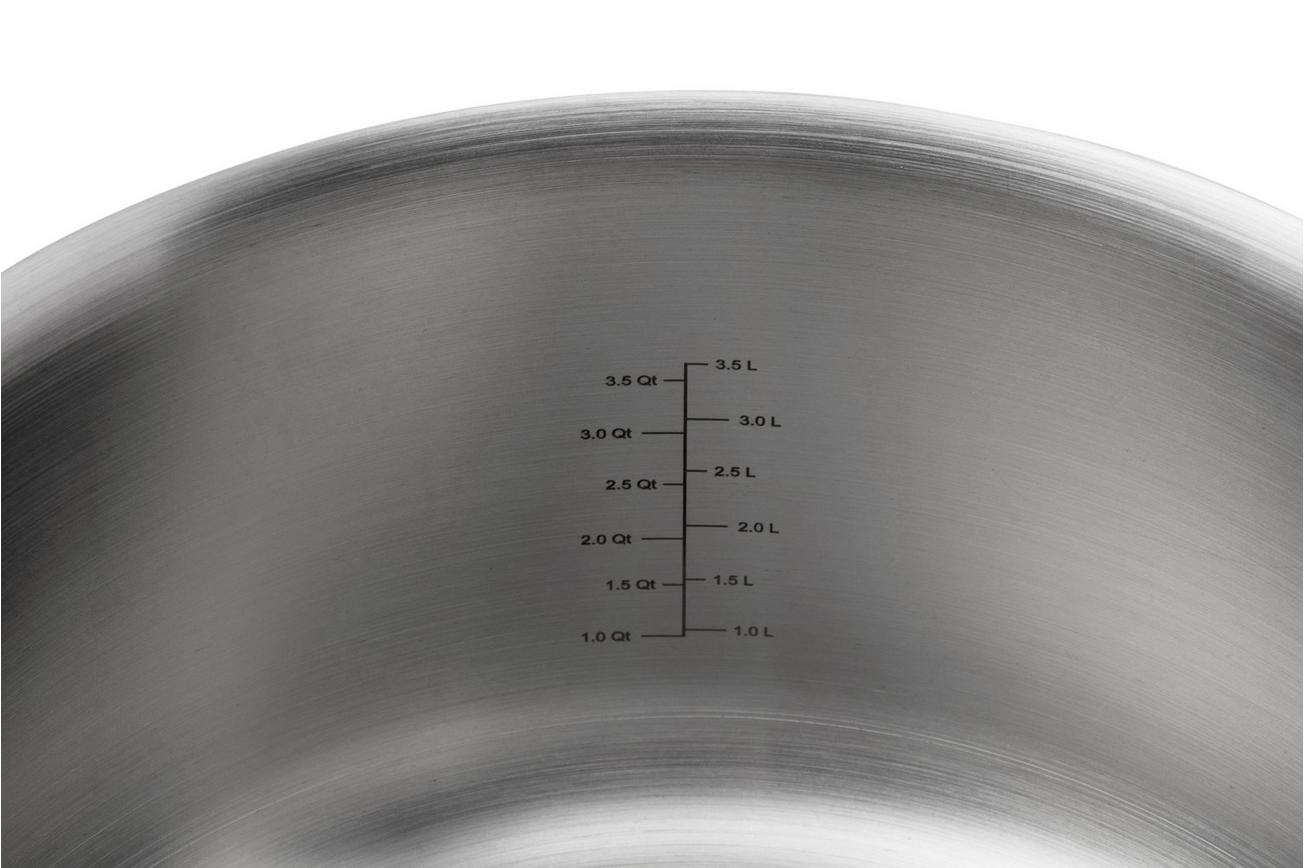 de Buyer Alchimy 3605.24 stoofpan zonder deksel, 24 cm, 5,5L