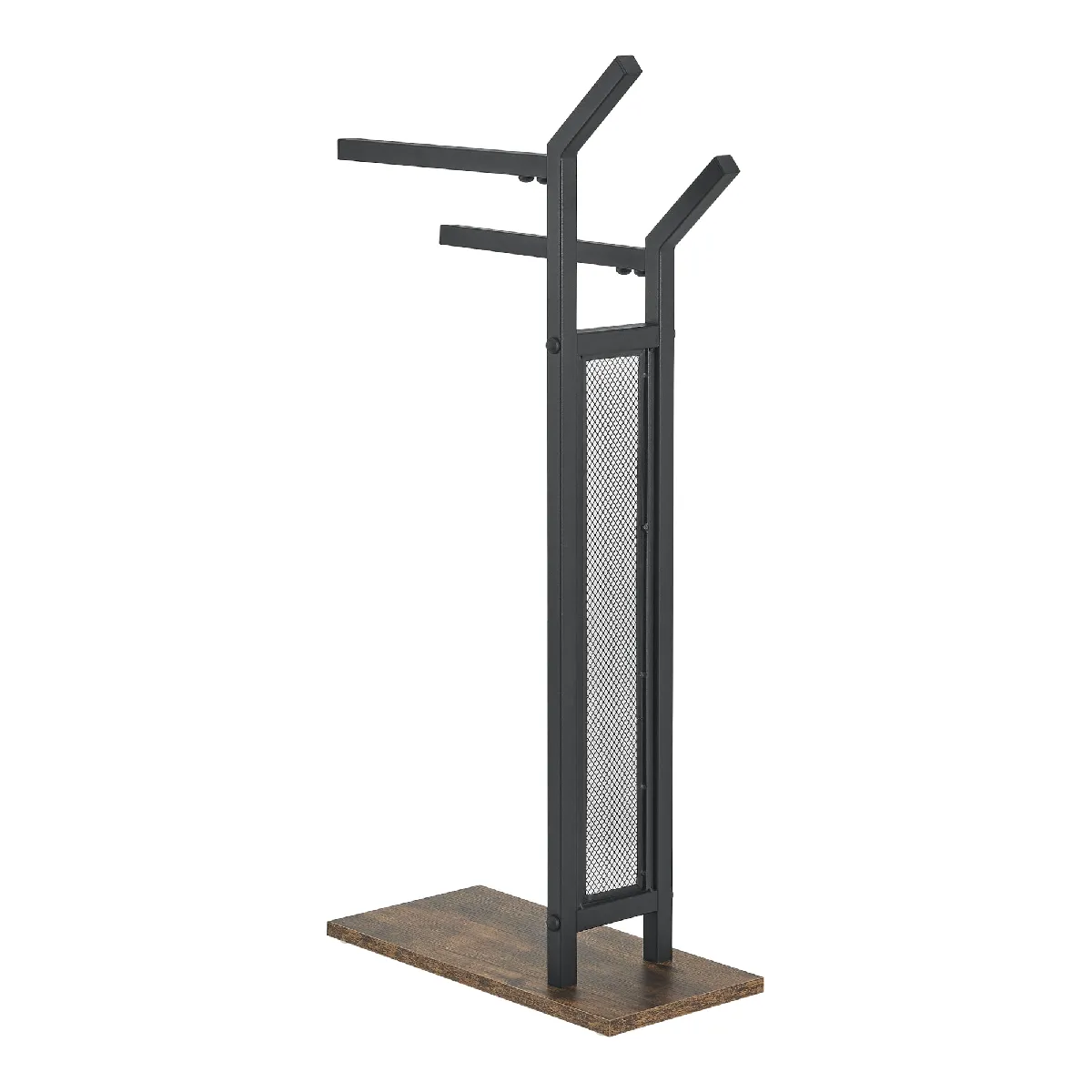Helloshop26 Porte-serviettes Telavi acier MDF