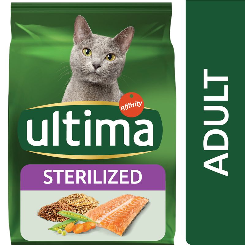 Ultima Chats Stérilisés, saumon & orge