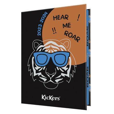 Agenda Kickers - 1 jour par page - 12,5 x 17,5 cm - boy - Oberthur