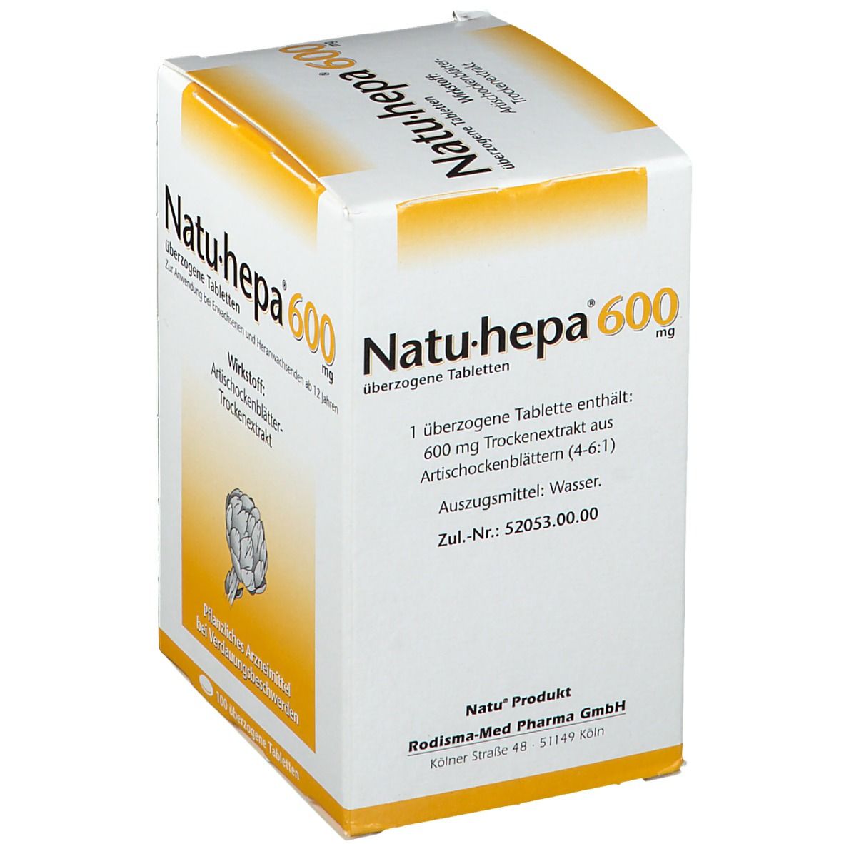 Natu-hepa® 600 mg