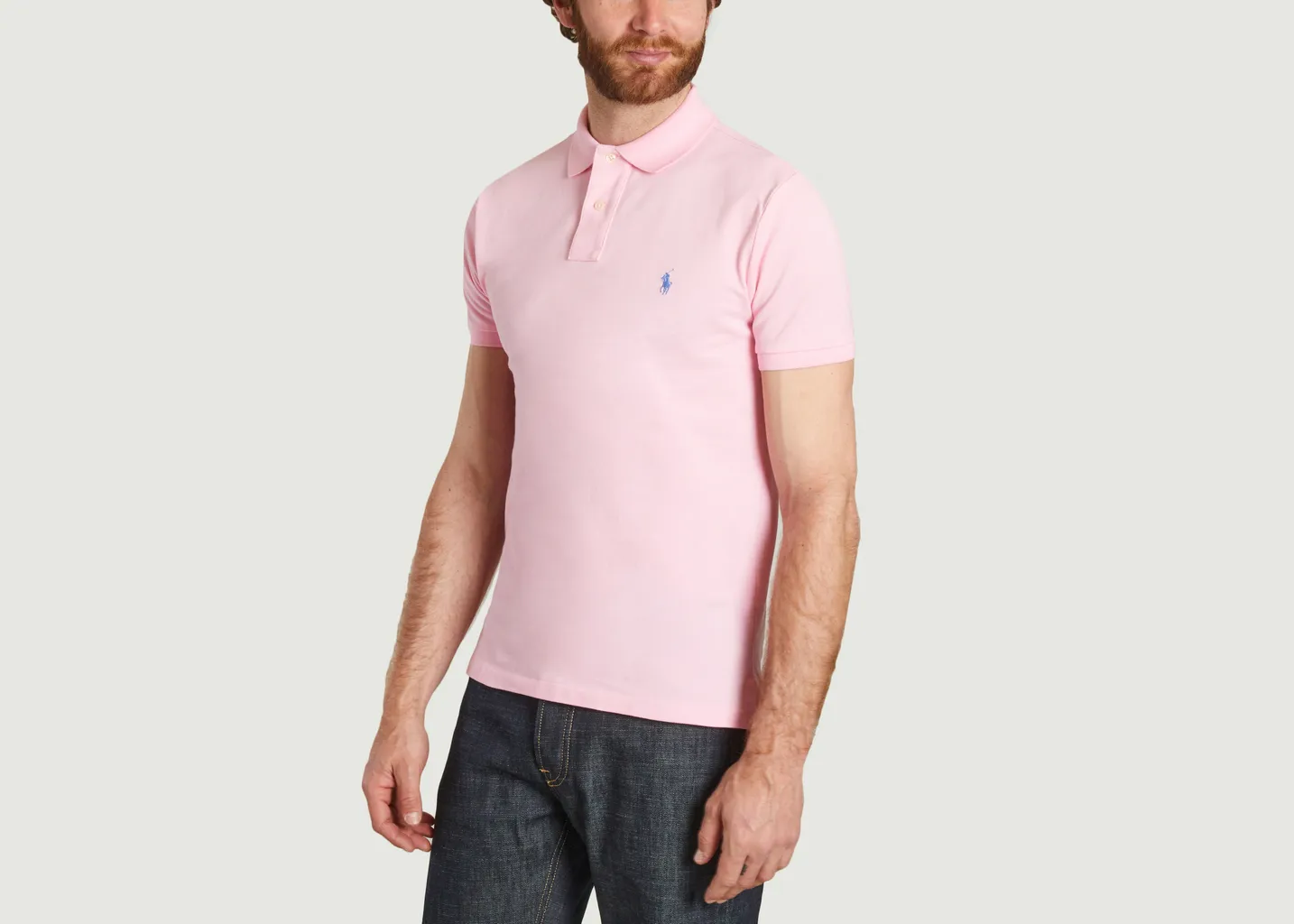 Polo cintré en coton piqué Polo Ralph Lauren