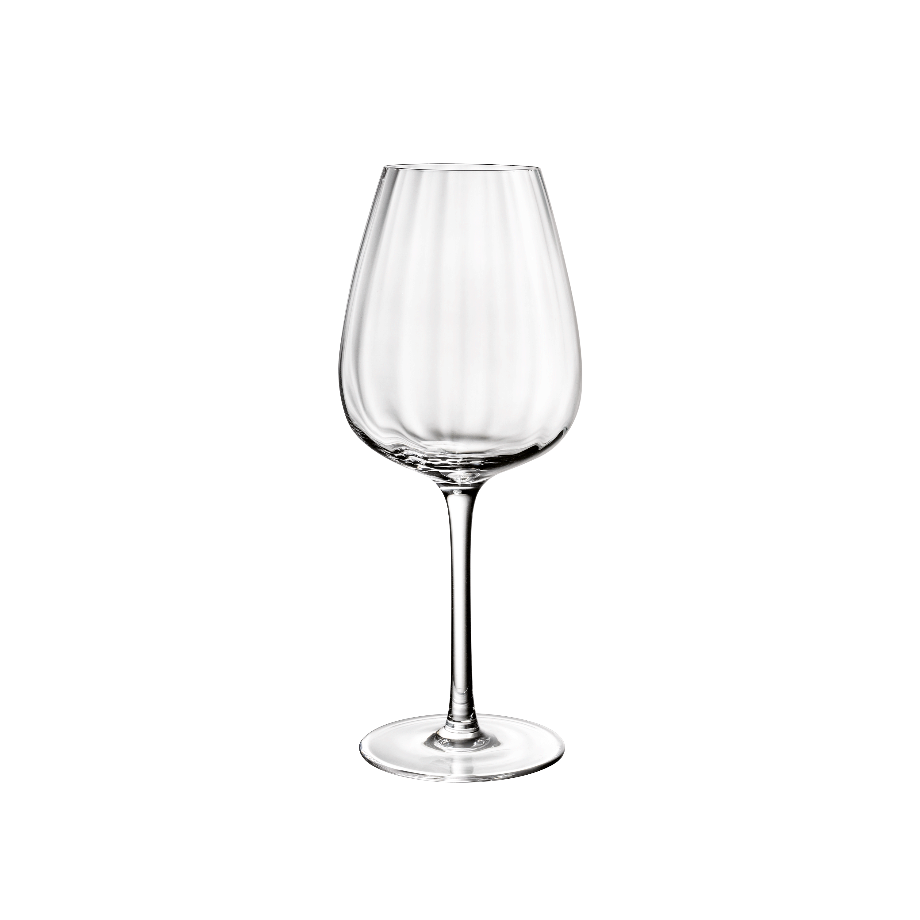 Rose Garden Red wine glass Clear, 6.8 oz, crystal glass