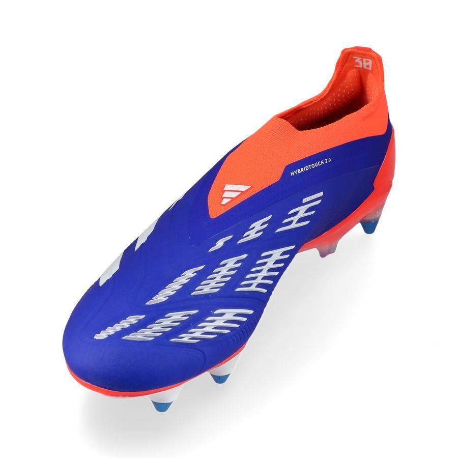 adidas Predator Elite Laceless SG Advancement - Bleu/Blanc/Rouge