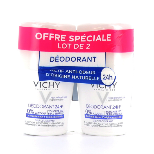 Déodorant à bille 24h sans sels d'aluminium Vichy