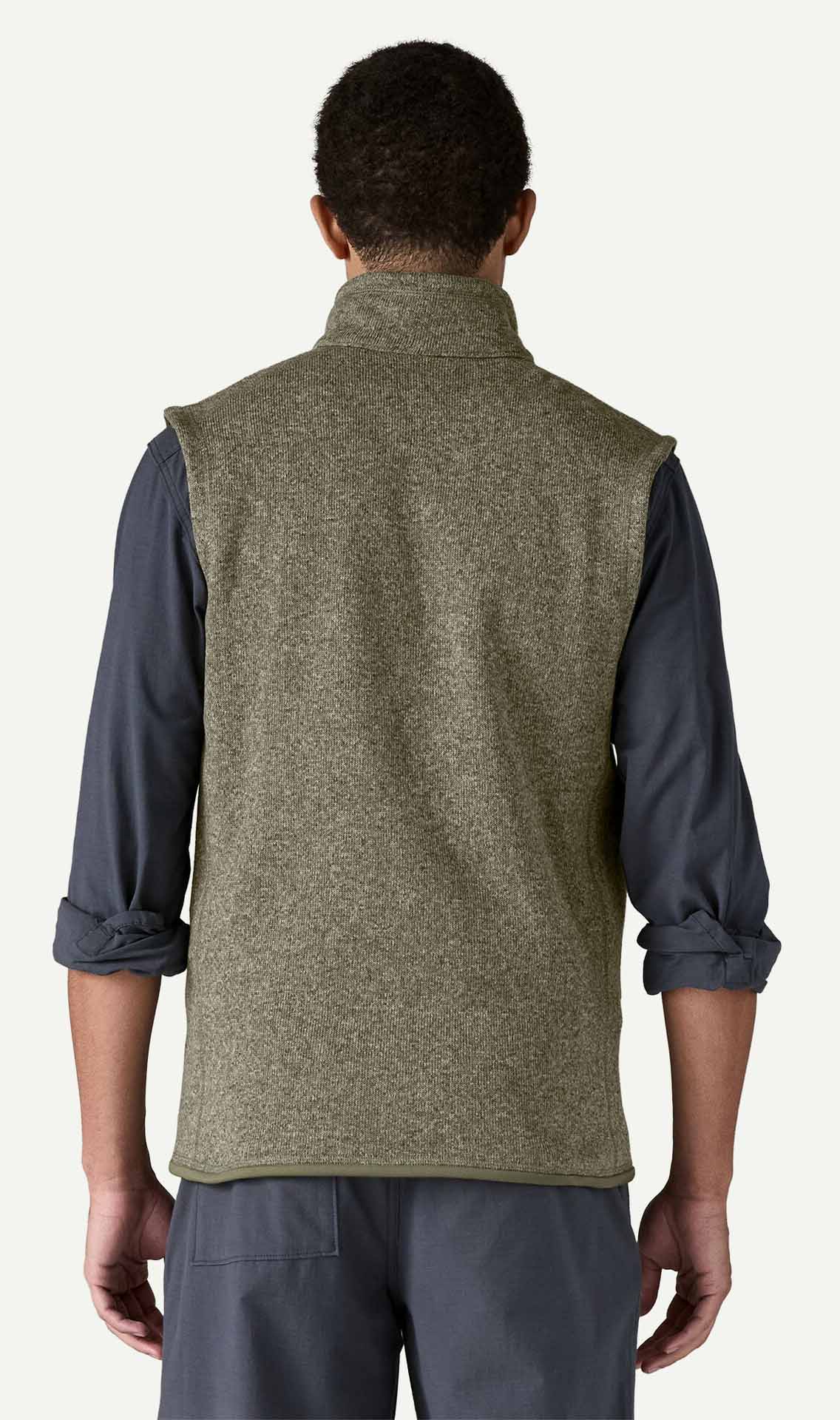 Better Sweater Vest Herre River Rock Green