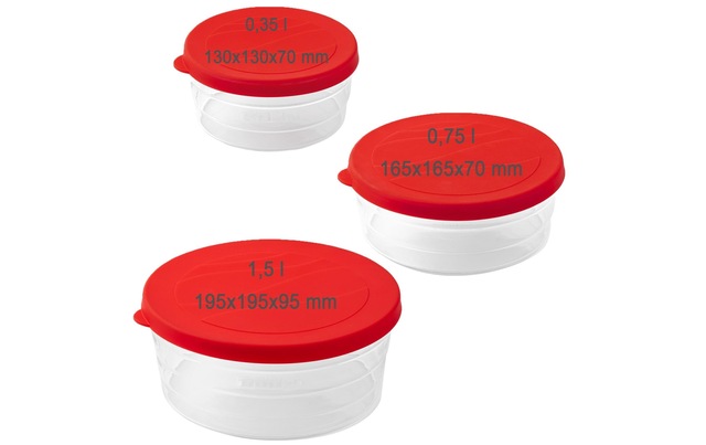 ROTHO Vorratsdose »Set 3 tlg.« 1 Stk. tlg.