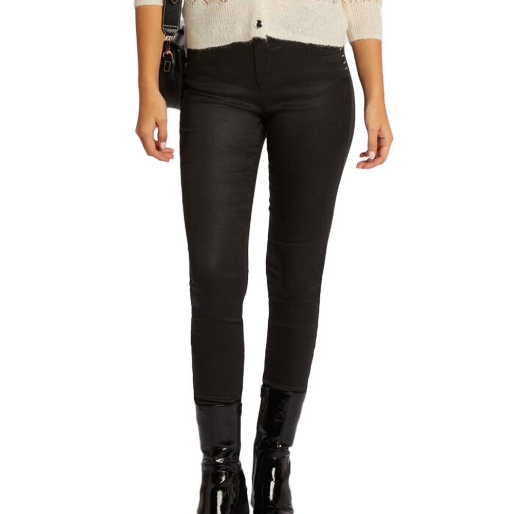 Morgan Pantalon Slim Noir Femme Morgan PFRASHI