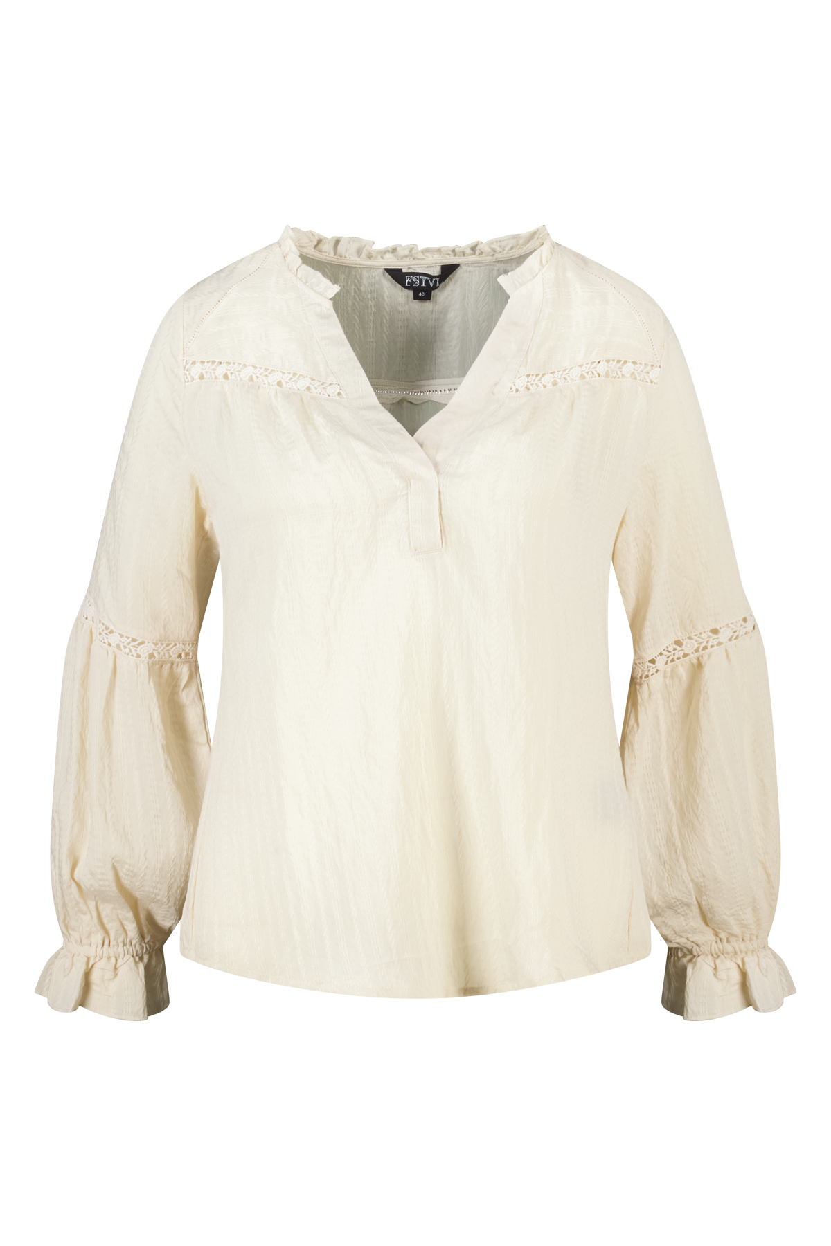 Blouse met broderie Kit