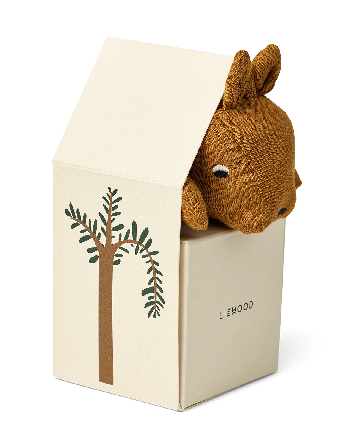 Kuscheltier MYRA - KÄNGURU Mini (13,5cm) in golden caramel