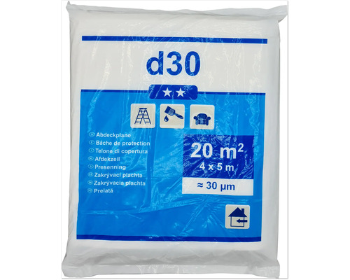 Zeildoek D30 LDPE 4 x 5 m