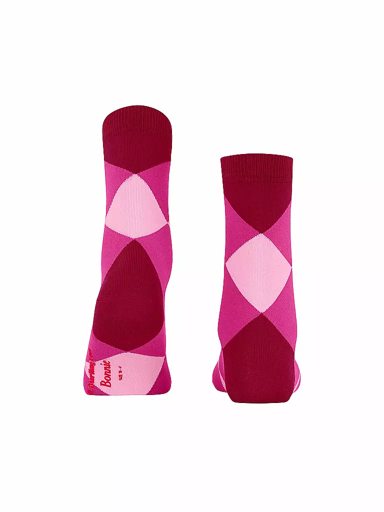 BURLINGTON Damen Socken BONNIE 36-41 cranberry  rot