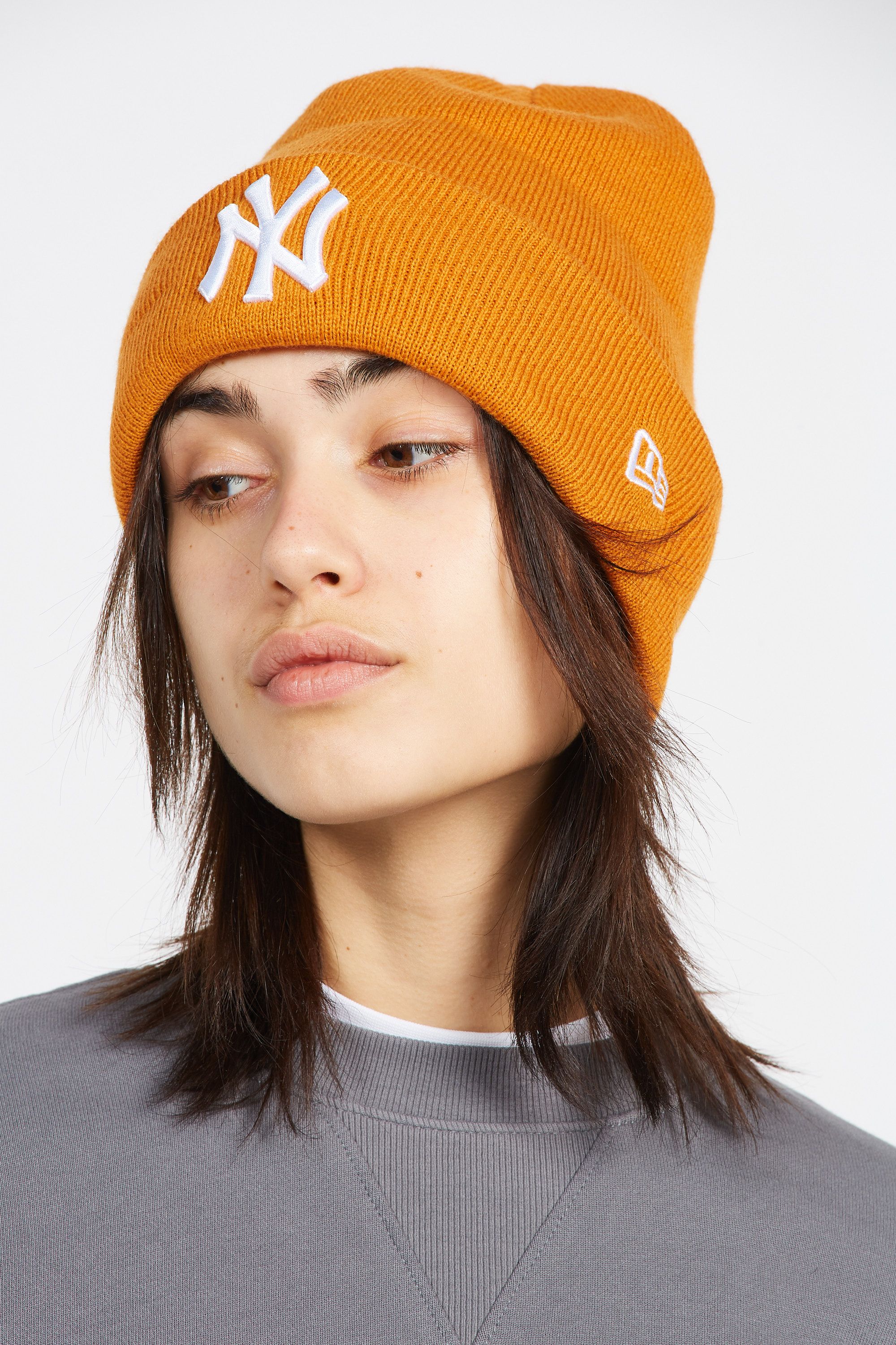 NEW ERA Bonnet KNIT MEDIUM Orange